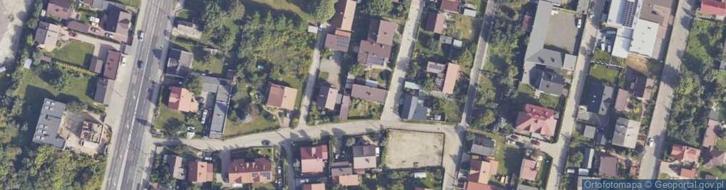 Zdjęcie satelitarne Skarbowa ul.