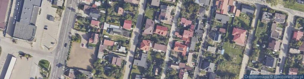 Zdjęcie satelitarne Skarbowa ul.