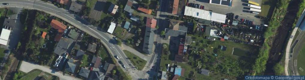 Zdjęcie satelitarne Skierniewicka ul.