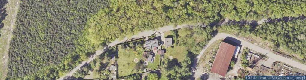 Zdjęcie satelitarne Skośna ul.