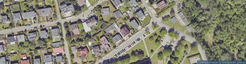 Zdjęcie satelitarne Skowronków ul.