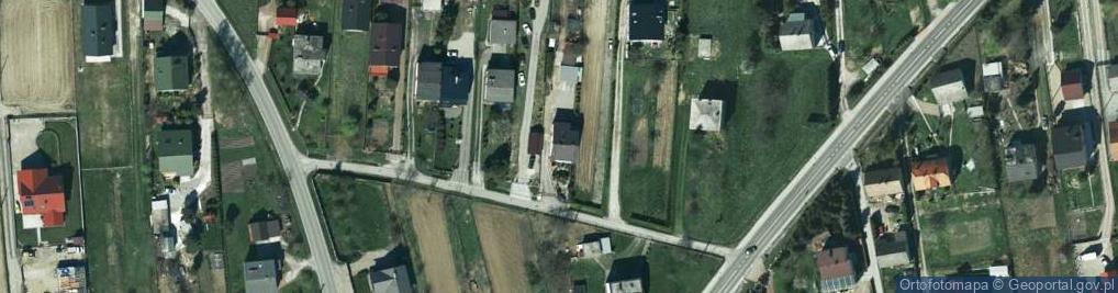 Zdjęcie satelitarne Skośna ul.