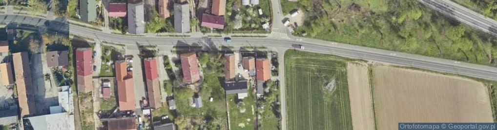 Zdjęcie satelitarne Skarbimierz ul.