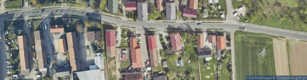Zdjęcie satelitarne Skarbimierz ul.