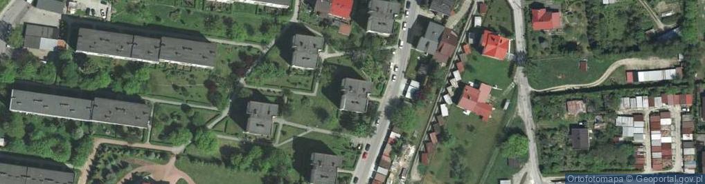 Zdjęcie satelitarne Skłodowskiej-Curie Marii ul.