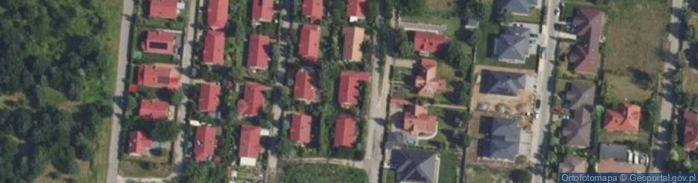 Zdjęcie satelitarne Skowronkowa ul.