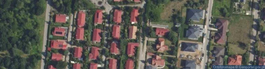 Zdjęcie satelitarne Skowronkowa ul.
