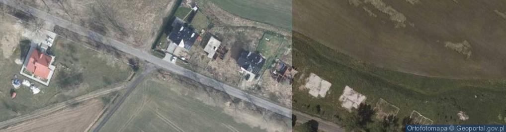 Zdjęcie satelitarne Składowice ul.