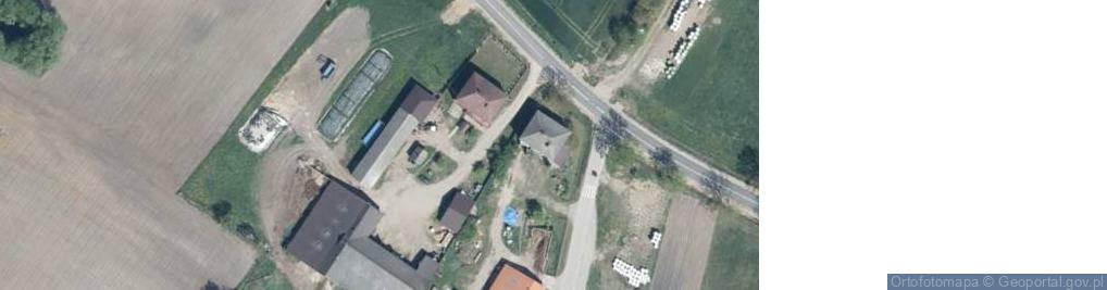 Zdjęcie satelitarne Skłody-Przyrusy ul.