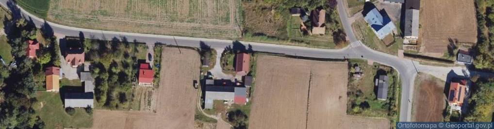 Zdjęcie satelitarne Skłudzewo ul.