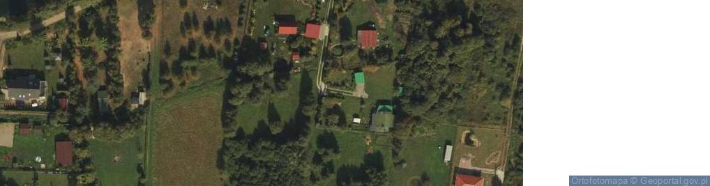 Zdjęcie satelitarne Skoki Duże ul.