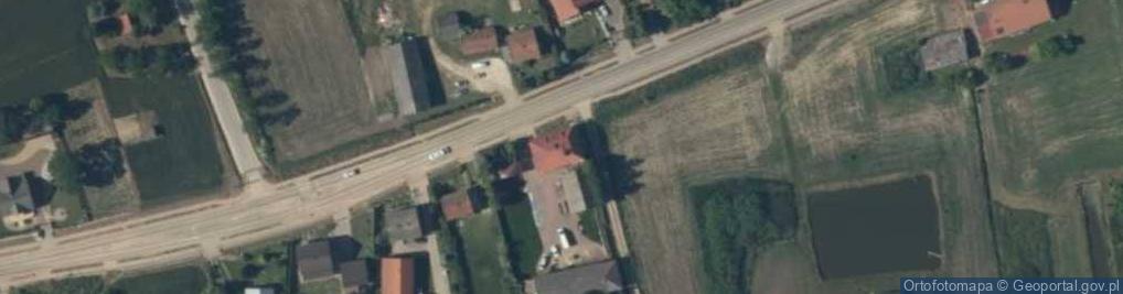 Zdjęcie satelitarne Skorczów ul.