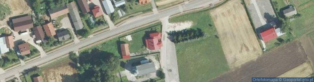 Zdjęcie satelitarne Skorczów ul.