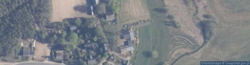 Zdjęcie satelitarne Skórzenno ul.