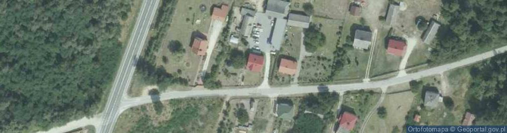 Zdjęcie satelitarne Skorzów ul.