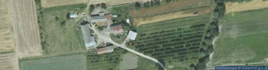 Zdjęcie satelitarne Skotniki Duże ul.