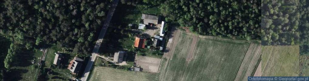 Zdjęcie satelitarne Skrobów-Kolonia ul.