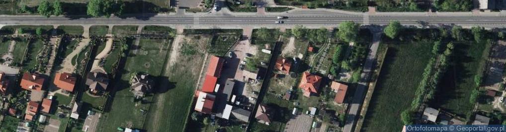 Zdjęcie satelitarne Skrobów-Kolonia ul.