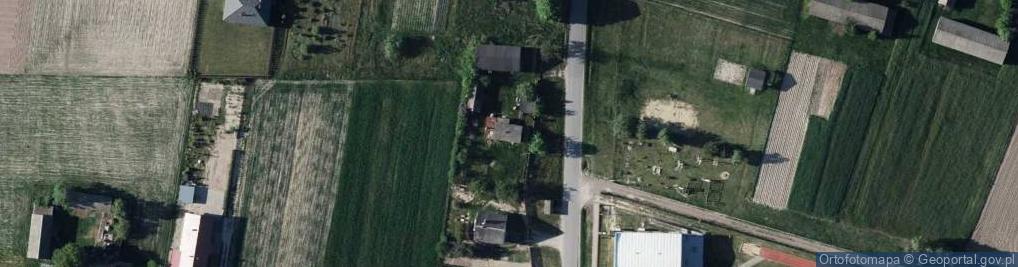Zdjęcie satelitarne Skrobów-Kolonia ul.