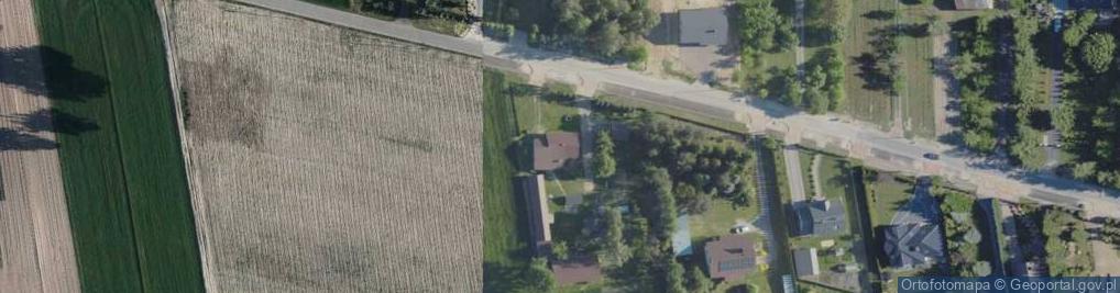 Zdjęcie satelitarne Skrobów ul.