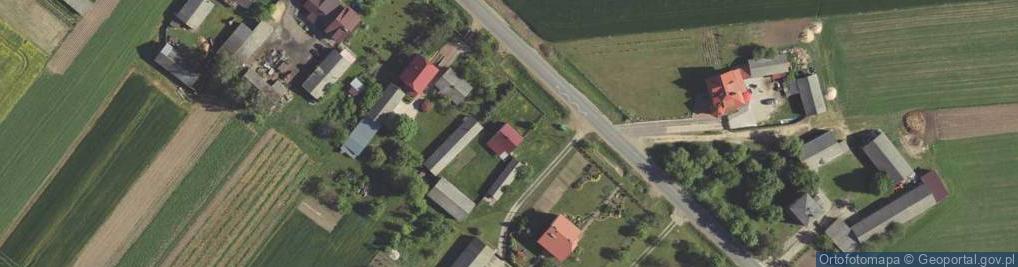 Zdjęcie satelitarne Skrzynice-Kolonia ul.