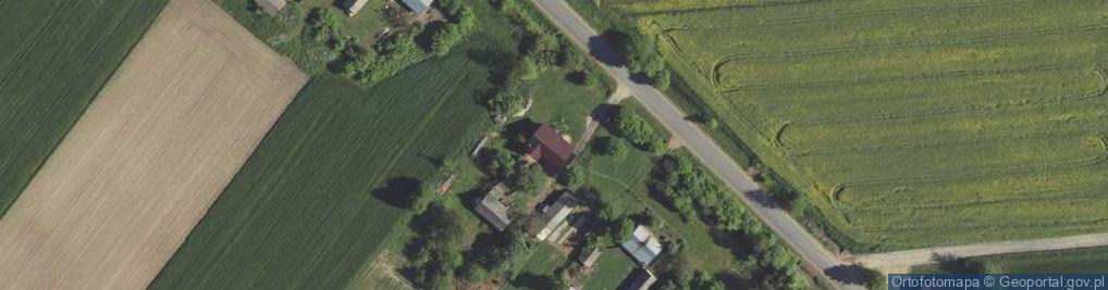 Zdjęcie satelitarne Skrzynice-Kolonia ul.