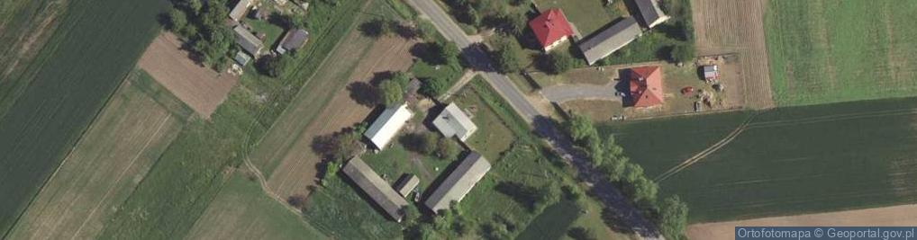 Zdjęcie satelitarne Skrzynice-Kolonia ul.