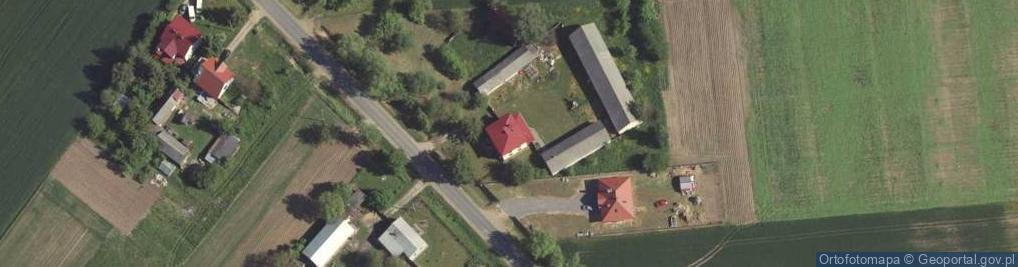Zdjęcie satelitarne Skrzynice Pierwsze ul.