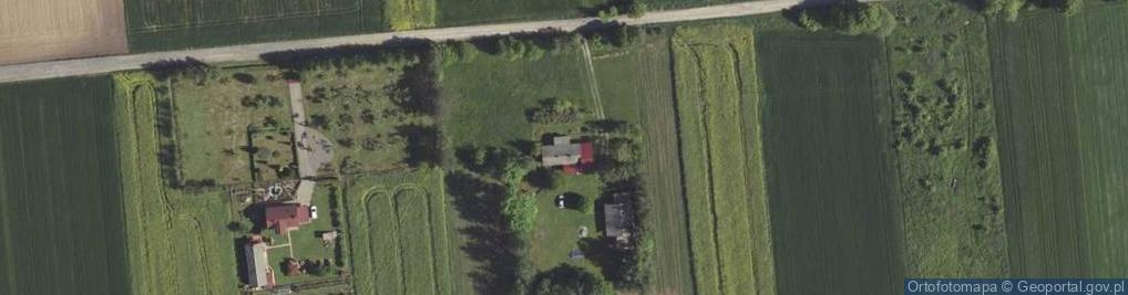Zdjęcie satelitarne Skrzynice Pierwsze ul.
