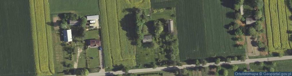 Zdjęcie satelitarne Skrzynice Pierwsze ul.