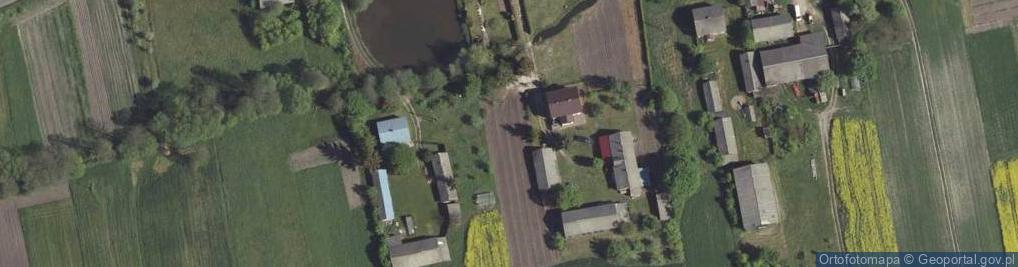 Zdjęcie satelitarne Skrzyniec-Kolonia ul.