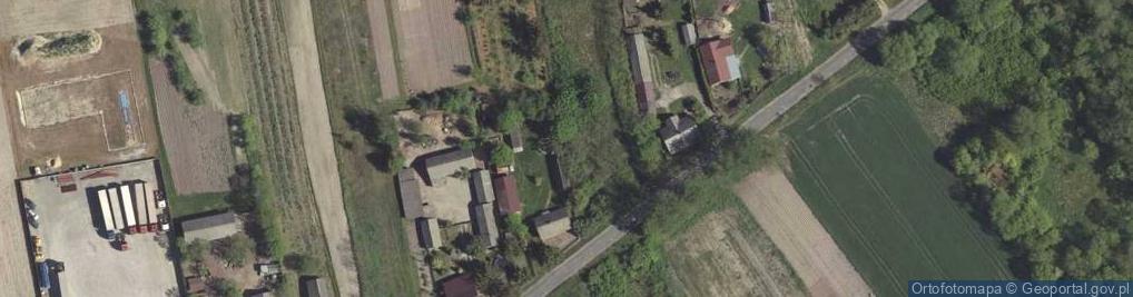 Zdjęcie satelitarne Skrzyniec ul.