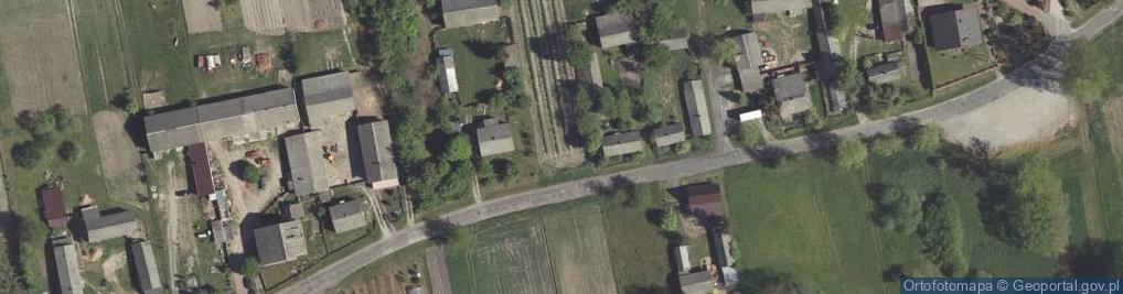 Zdjęcie satelitarne Skrzyniec ul.