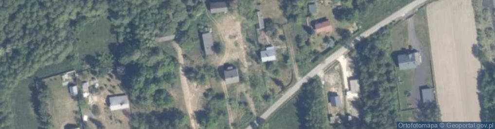 Zdjęcie satelitarne Skrzyszów ul.