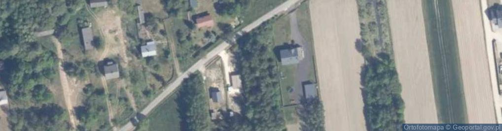 Zdjęcie satelitarne Skrzyszów ul.