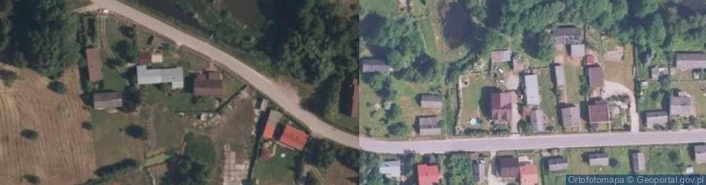 Zdjęcie satelitarne Skrzyszów ul.