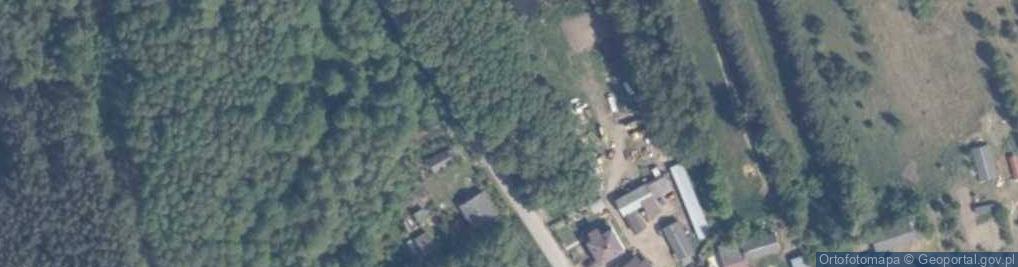 Zdjęcie satelitarne Skrzyszów ul.
