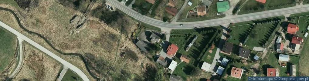 Zdjęcie satelitarne Skrzyszów ul.