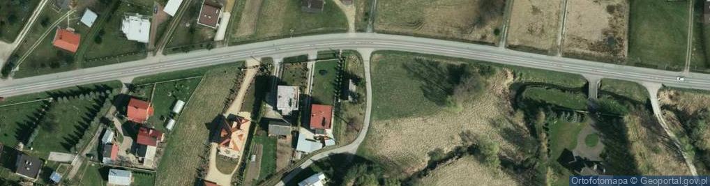 Zdjęcie satelitarne Skrzyszów ul.