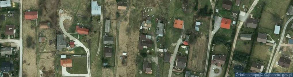 Zdjęcie satelitarne Skrzyszów ul.