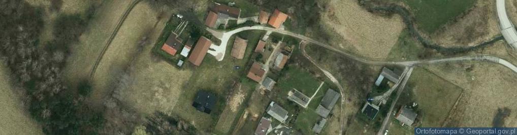Zdjęcie satelitarne Skrzyszów ul.