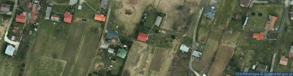 Zdjęcie satelitarne Skrzyszów ul.