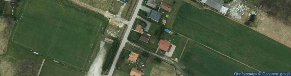 Zdjęcie satelitarne Skrzyszów ul.