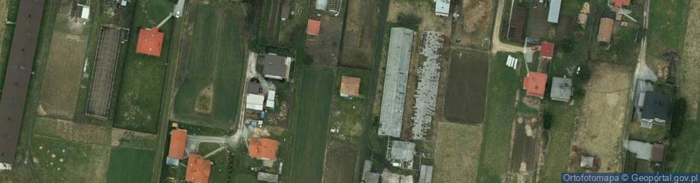 Zdjęcie satelitarne Skrzyszów ul.