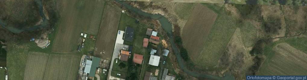 Zdjęcie satelitarne Skrzyszów ul.