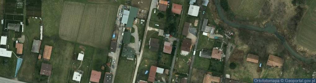 Zdjęcie satelitarne Skrzyszów ul.