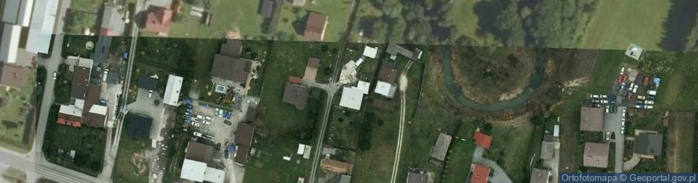 Zdjęcie satelitarne Skrzyszów ul.