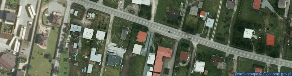 Zdjęcie satelitarne Skrzyszów ul.