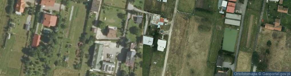 Zdjęcie satelitarne Skrzyszów ul.