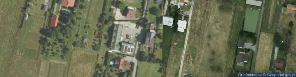 Zdjęcie satelitarne Skrzyszów ul.